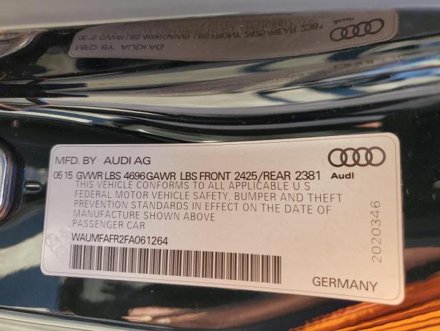 Photo 11 VIN: WAUMFAFR2FA061264 - AUDI A5 PREMIUM 