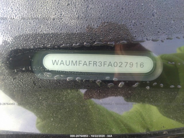 Photo 8 VIN: WAUMFAFR3FA027916 - AUDI A5 