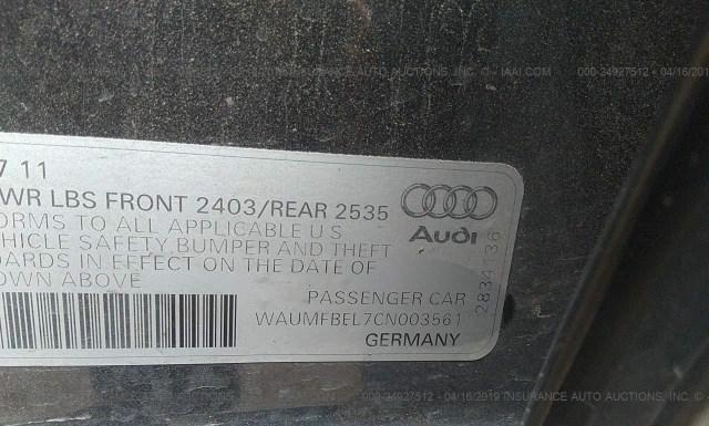 Photo 8 VIN: WAUMFBFL7CN003561 - AUDI A4 