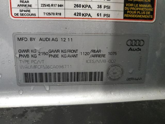 Photo 11 VIN: WAUMFCFM6CA096711 - AUDI A3 