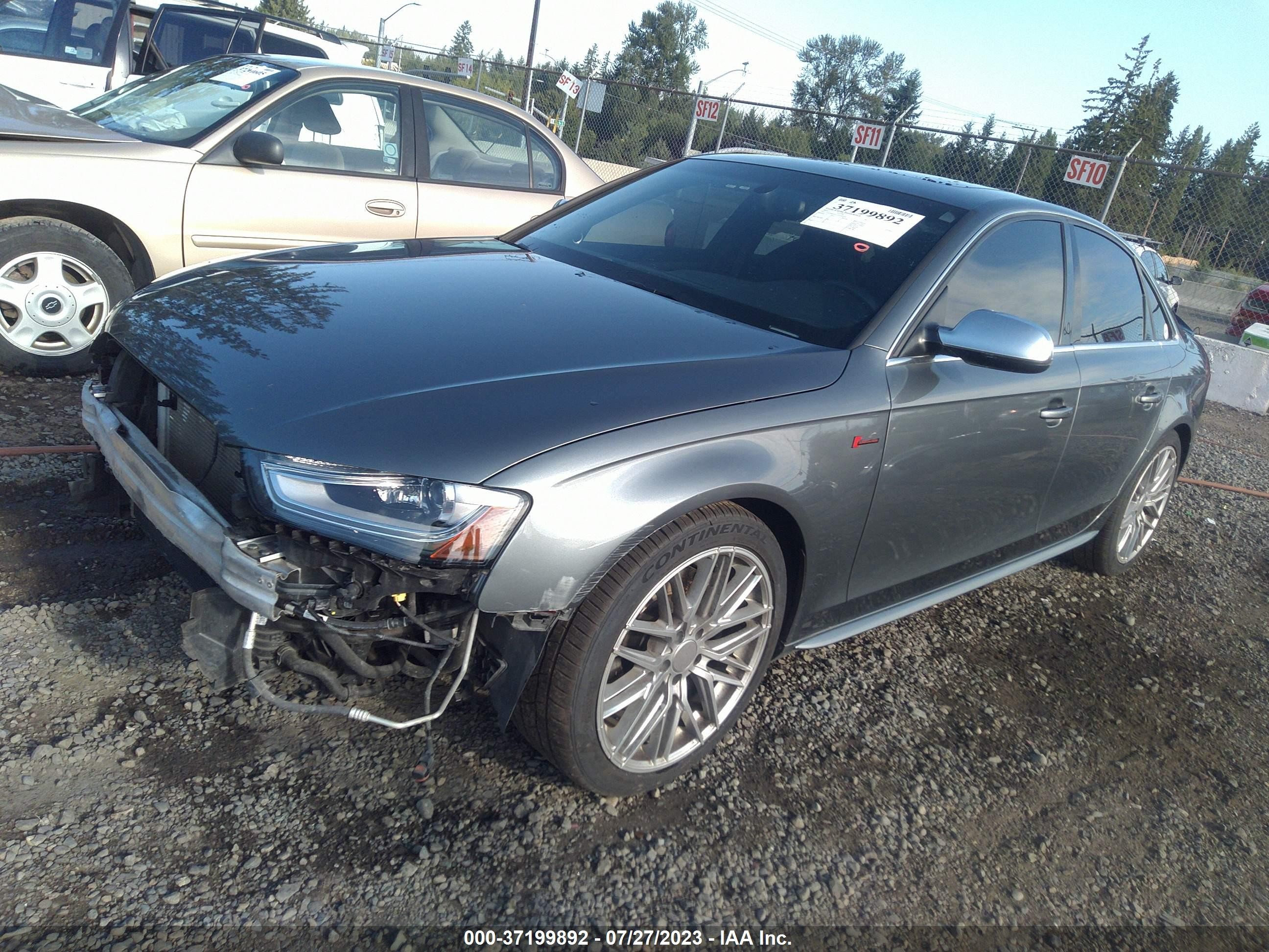 Photo 1 VIN: WAUMGAFL1EA108226 - AUDI S4 