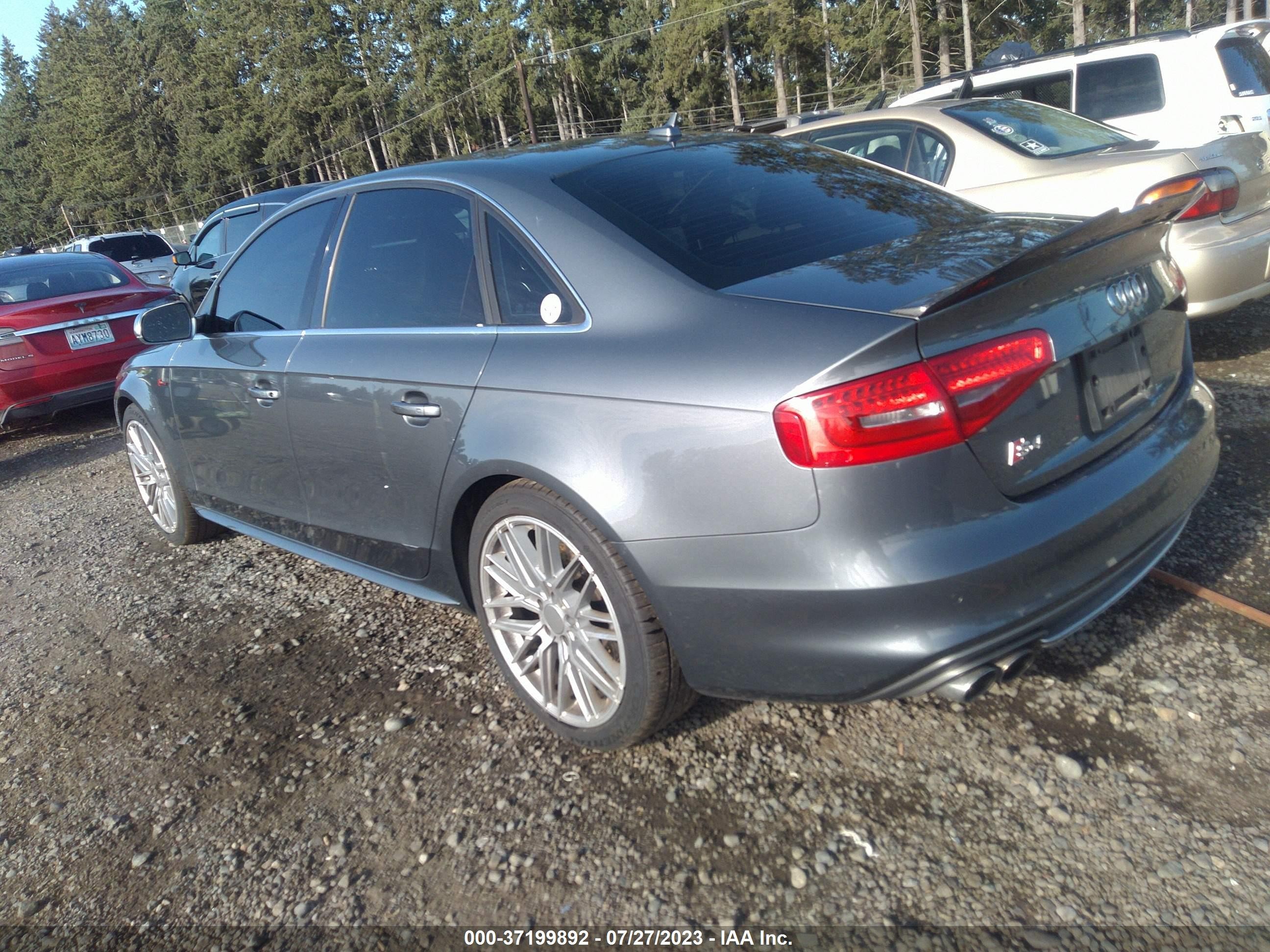 Photo 2 VIN: WAUMGAFL1EA108226 - AUDI S4 