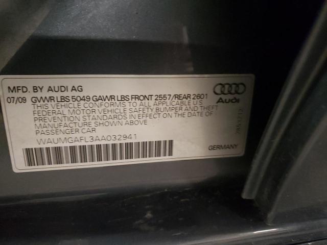 Photo 9 VIN: WAUMGAFL3AA032941 - AUDI S4 