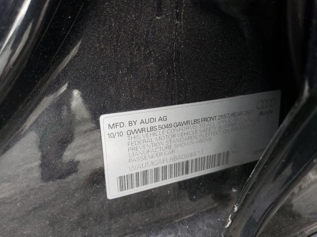 Photo 9 VIN: WAUMGAFL6BA068611 - AUDI S4 PRESTIG 