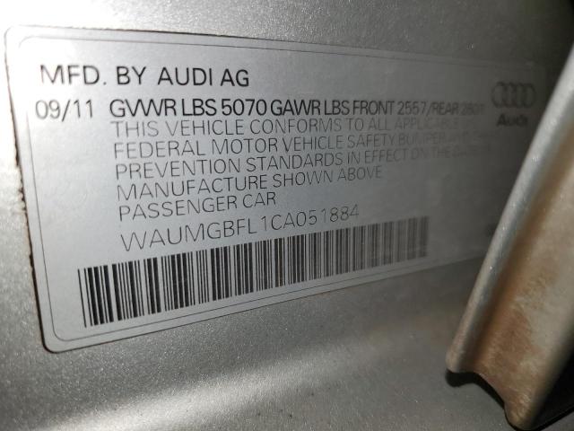 Photo 9 VIN: WAUMGBFL1CA051884 - AUDI S4 PRESTIG 