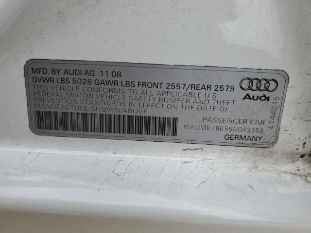 Photo 11 VIN: WAUMK78K59N043353 - AUDI A4 PRESTIG 