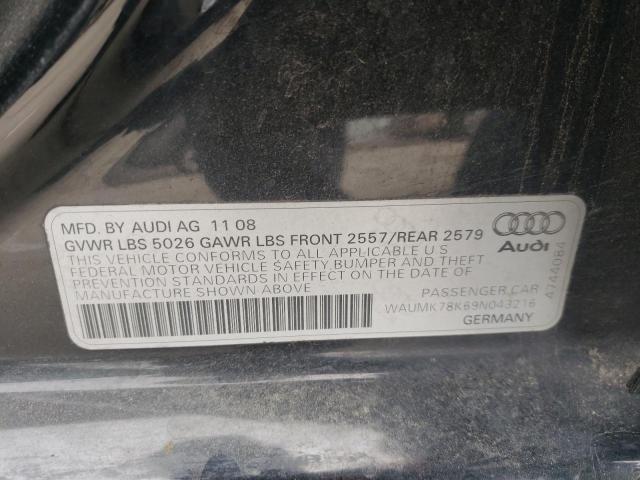 Photo 9 VIN: WAUMK78K69N043216 - AUDI A4 PRESTIG 