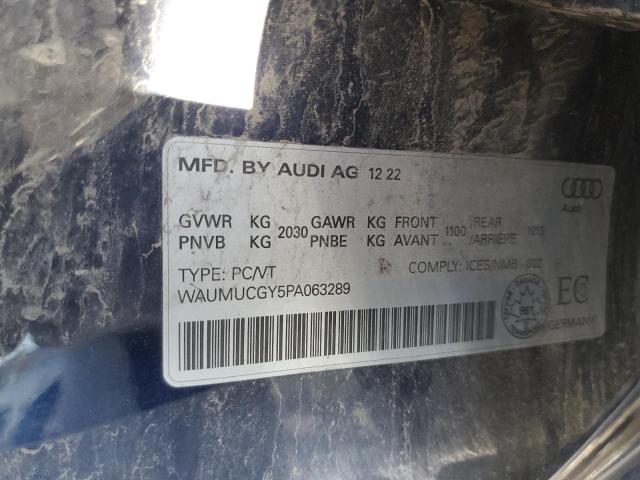 Photo 12 VIN: WAUMUCGY5PA063289 - AUDI A3 TECHNIK 