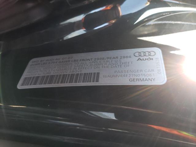 Photo 11 VIN: WAUMV44E27N015061 - AUDI A8 