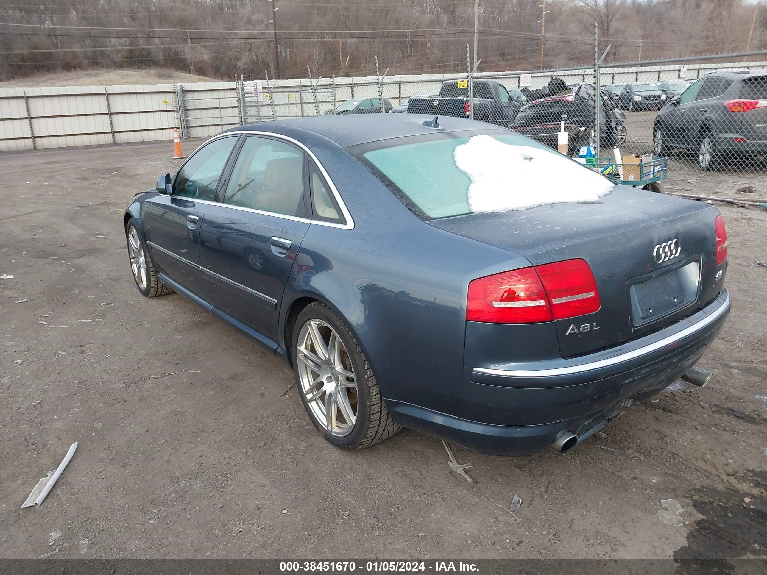 Photo 2 VIN: WAUMV94E49N006958 - AUDI A8 