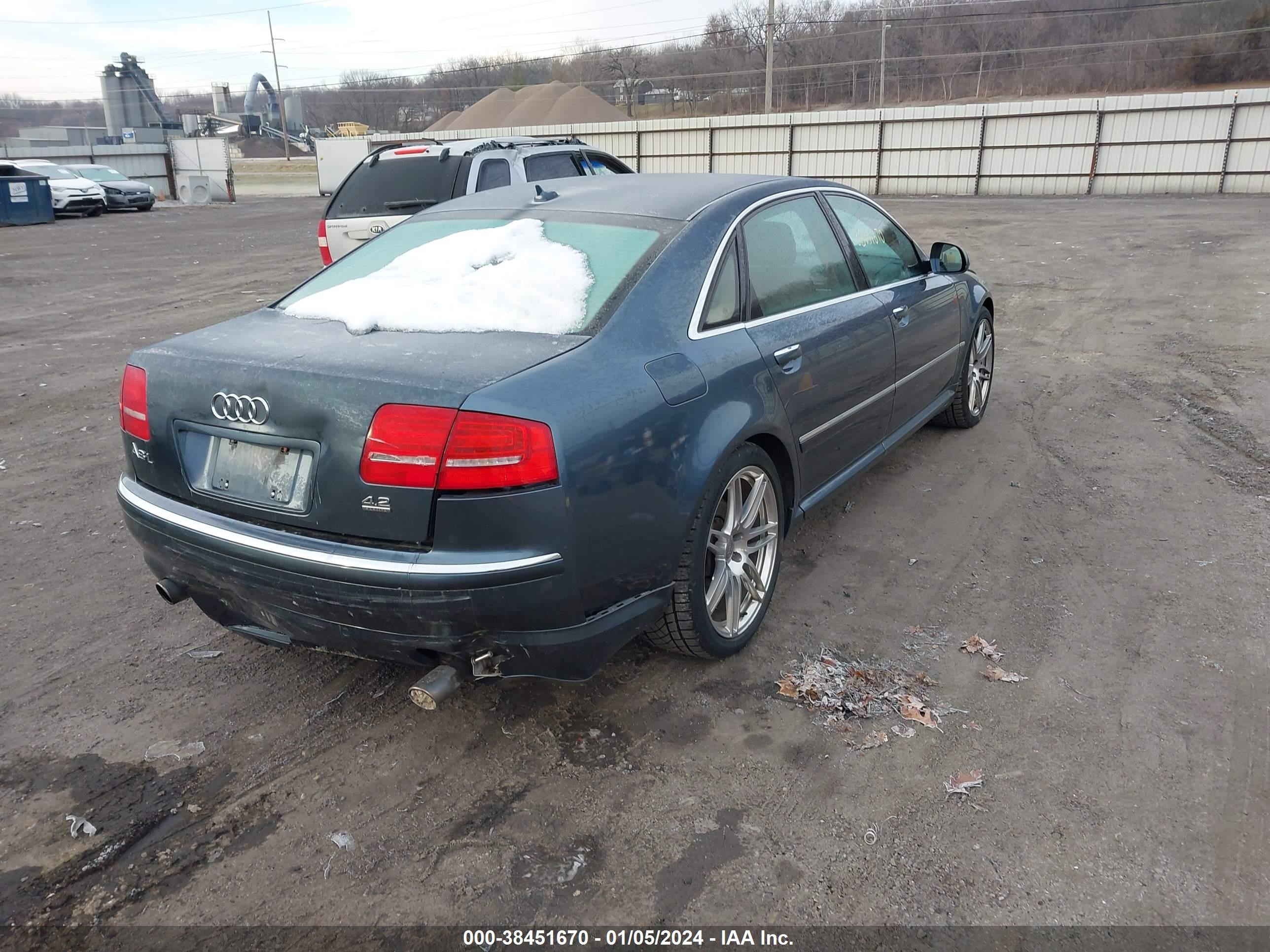 Photo 3 VIN: WAUMV94E49N006958 - AUDI A8 