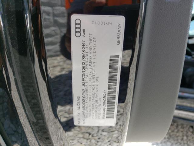 Photo 9 VIN: WAUN4AF53MA026737 - AUDI S5 PREMIUM 