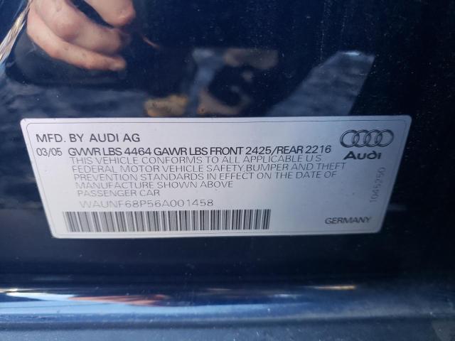 Photo 11 VIN: WAUNF68P56A001458 - AUDI A3 2.0 PRE 