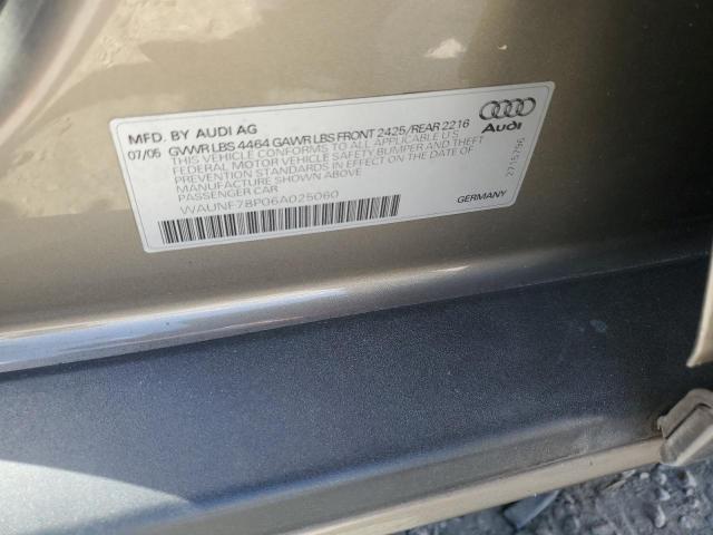 Photo 11 VIN: WAUNF78P06A025060 - AUDI A3 