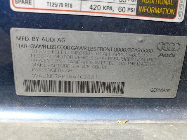 Photo 11 VIN: WAUNF78P18A102831 - AUDI A3 2.0 PRE 