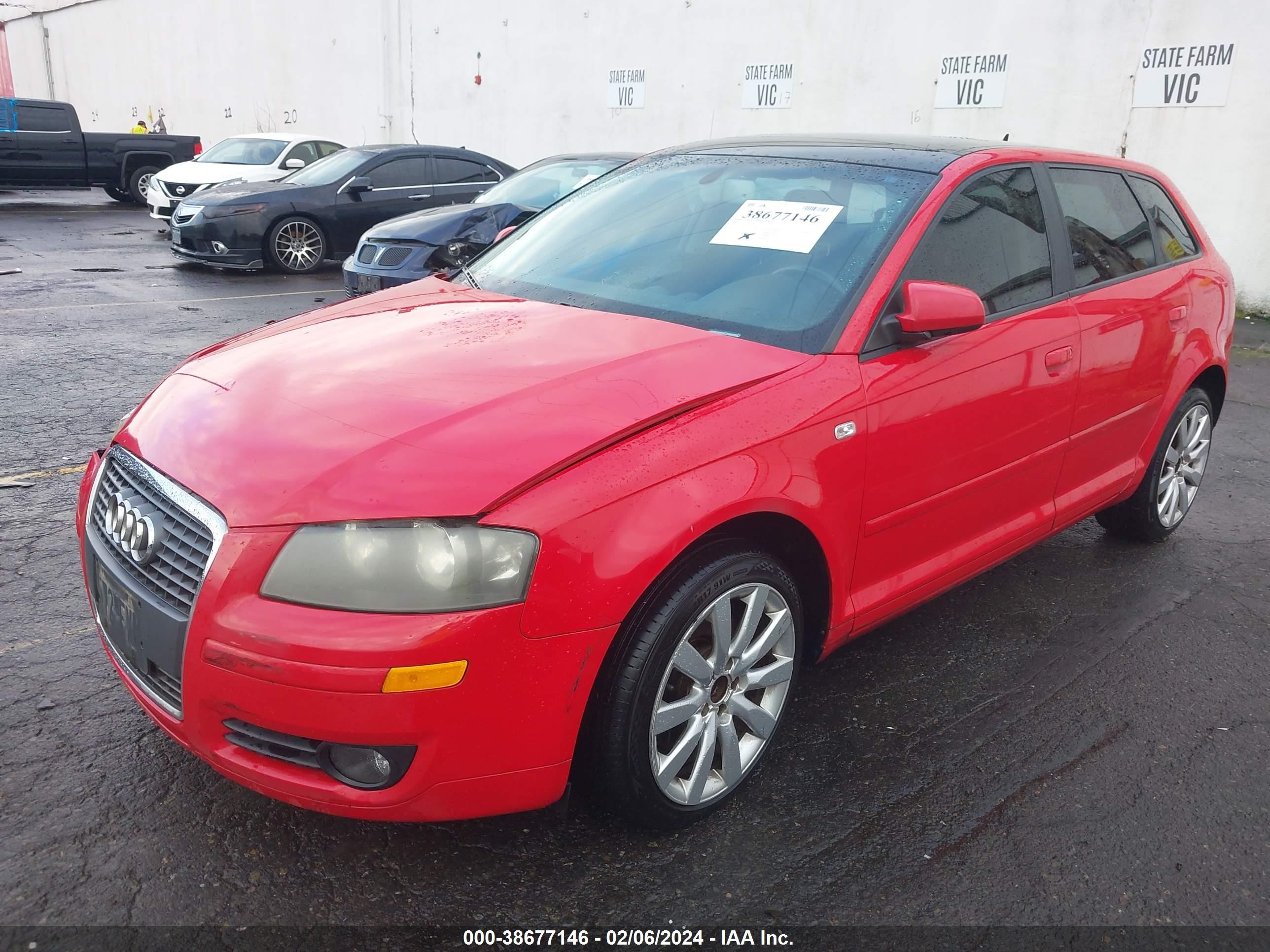 Photo 1 VIN: WAUNF78P28A151939 - AUDI A3 