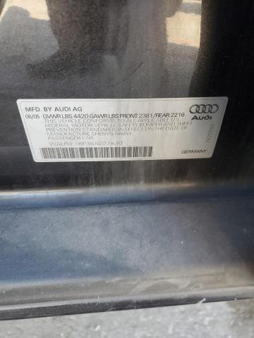 Photo 12 VIN: WAUNF78P36A021830 - AUDI A3 