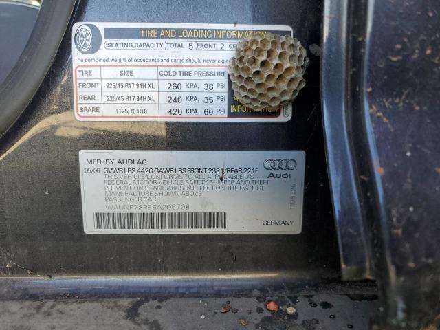 Photo 12 VIN: WAUNF78P66A205708 - AUDI A3 2.0 PRE 