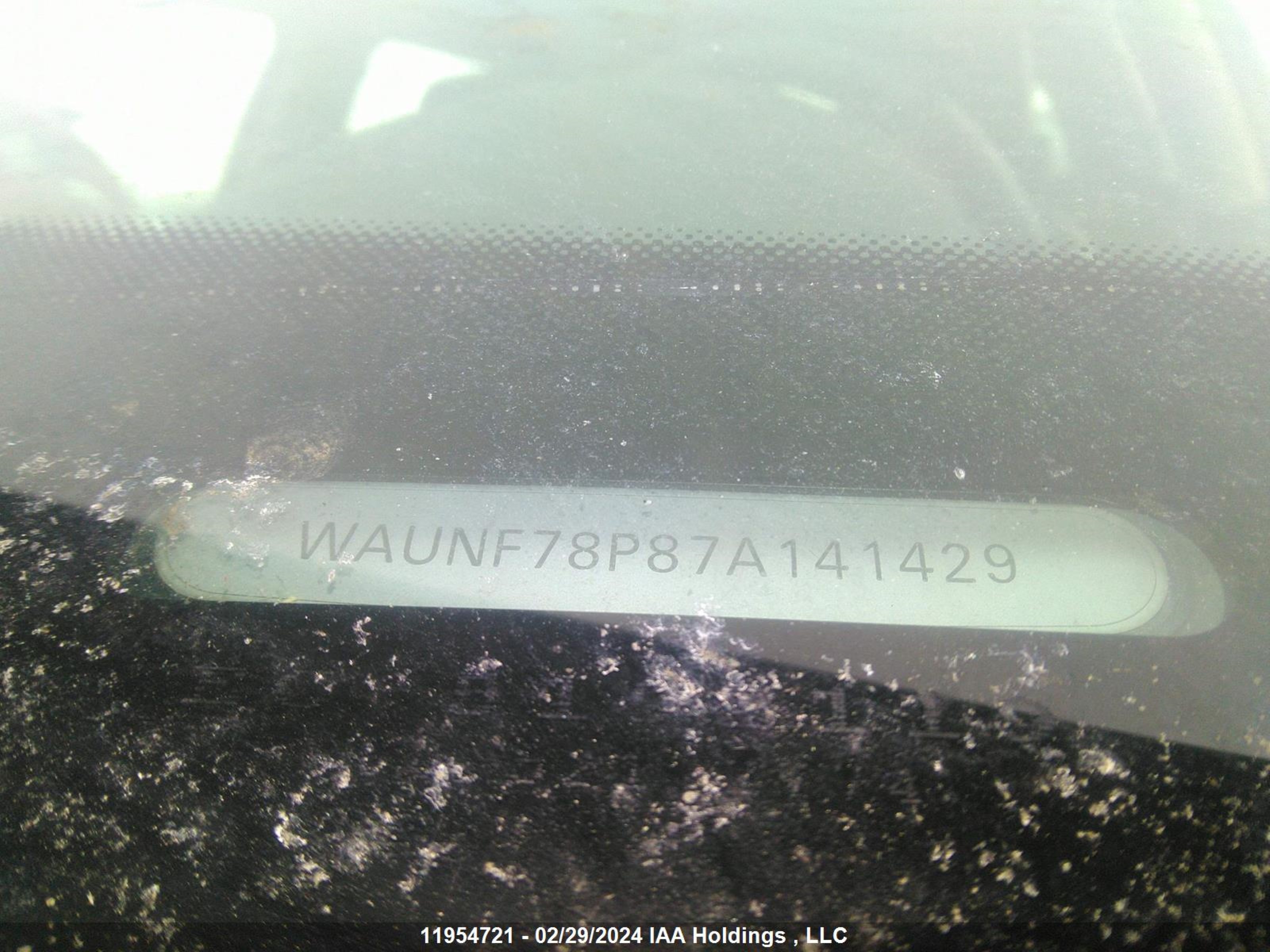 Photo 8 VIN: WAUNF78P87A141429 - AUDI A3 