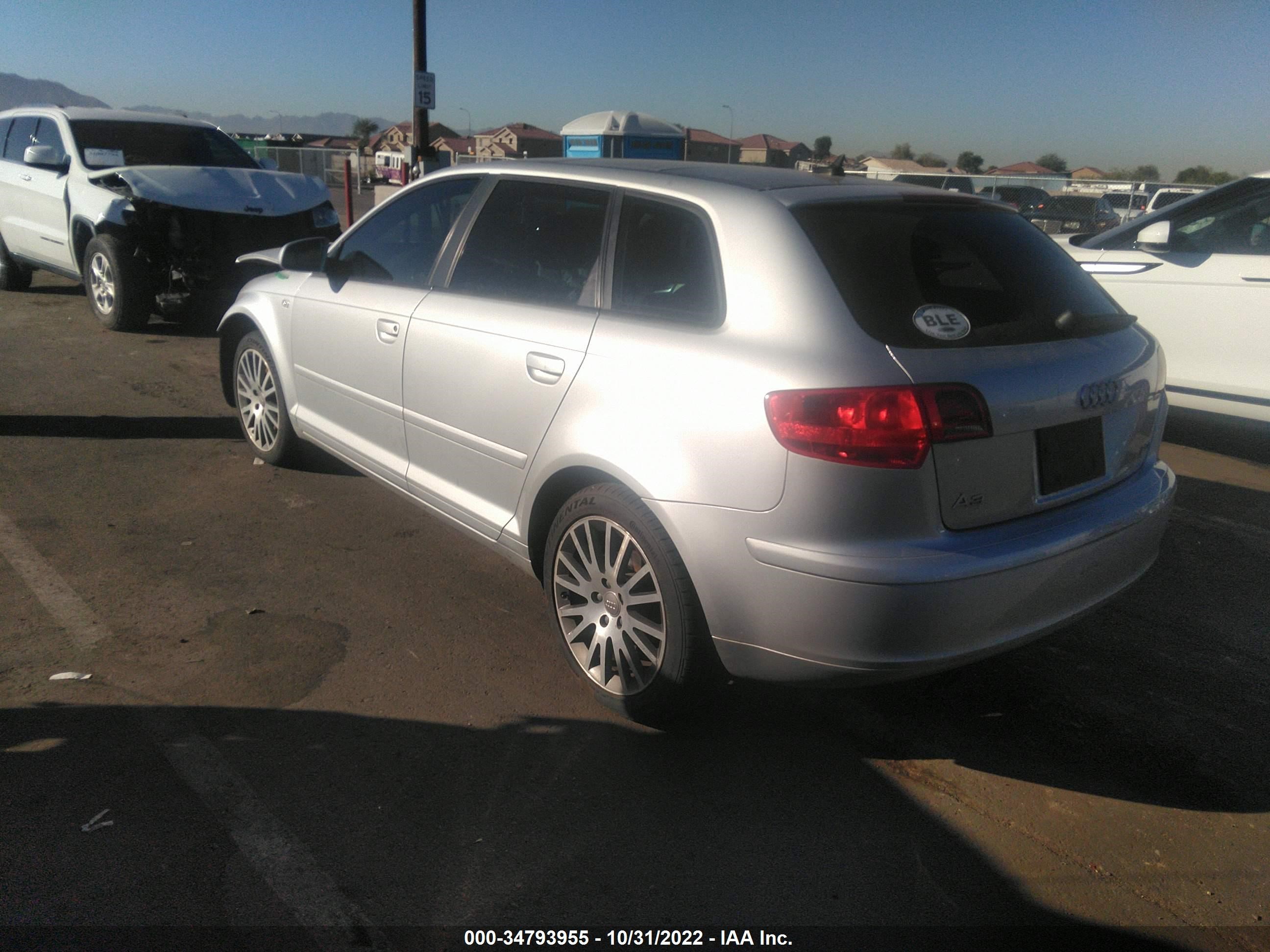 Photo 2 VIN: WAUNF78P88A086045 - AUDI A3 