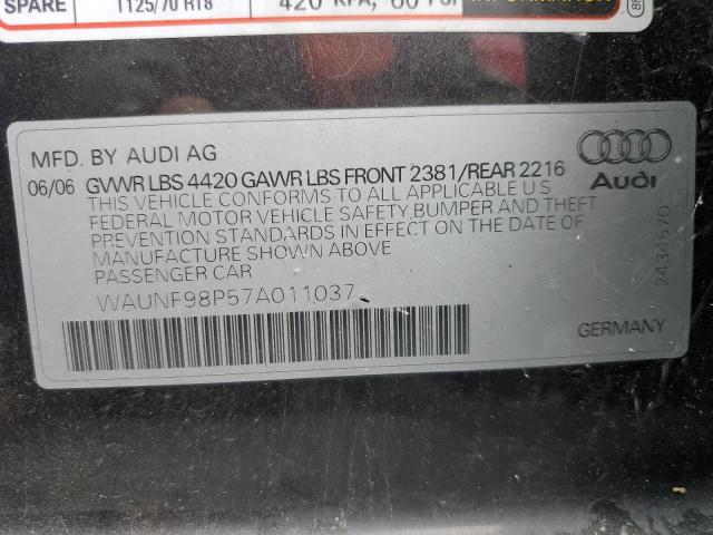 Photo 12 VIN: WAUNF98P57A011037 - AUDI A3 