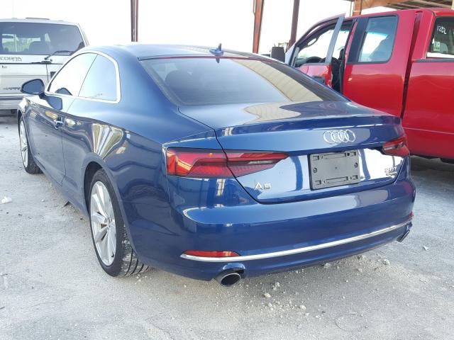 Photo 2 VIN: WAUNNAF57JA017631 - AUDI A5 PREMIUM 