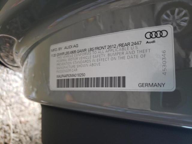 Photo 9 VIN: WAUP4AF50MA018250 - AUDI S5 PREMIUM 