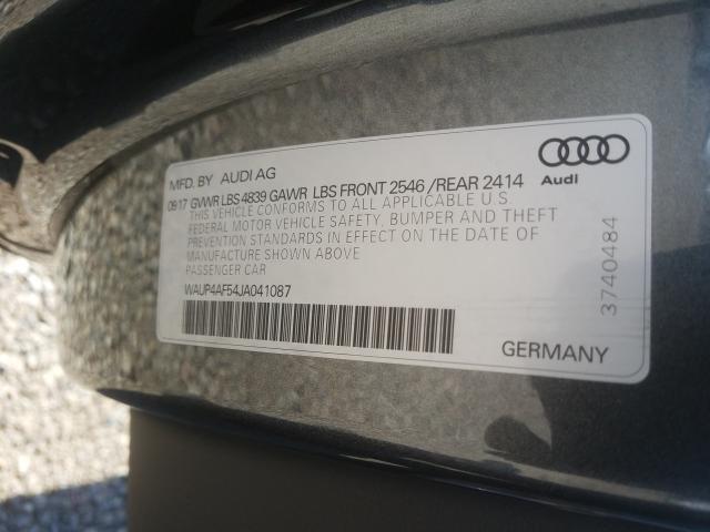 Photo 9 VIN: WAUP4AF54JA041087 - AUDI S5 PREMIUM 