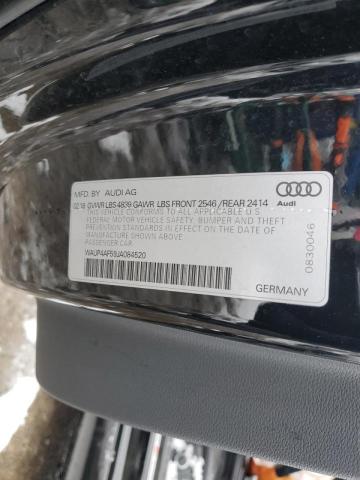 Photo 11 VIN: WAUP4AF59JA084520 - AUDI S5 PREMIUM 