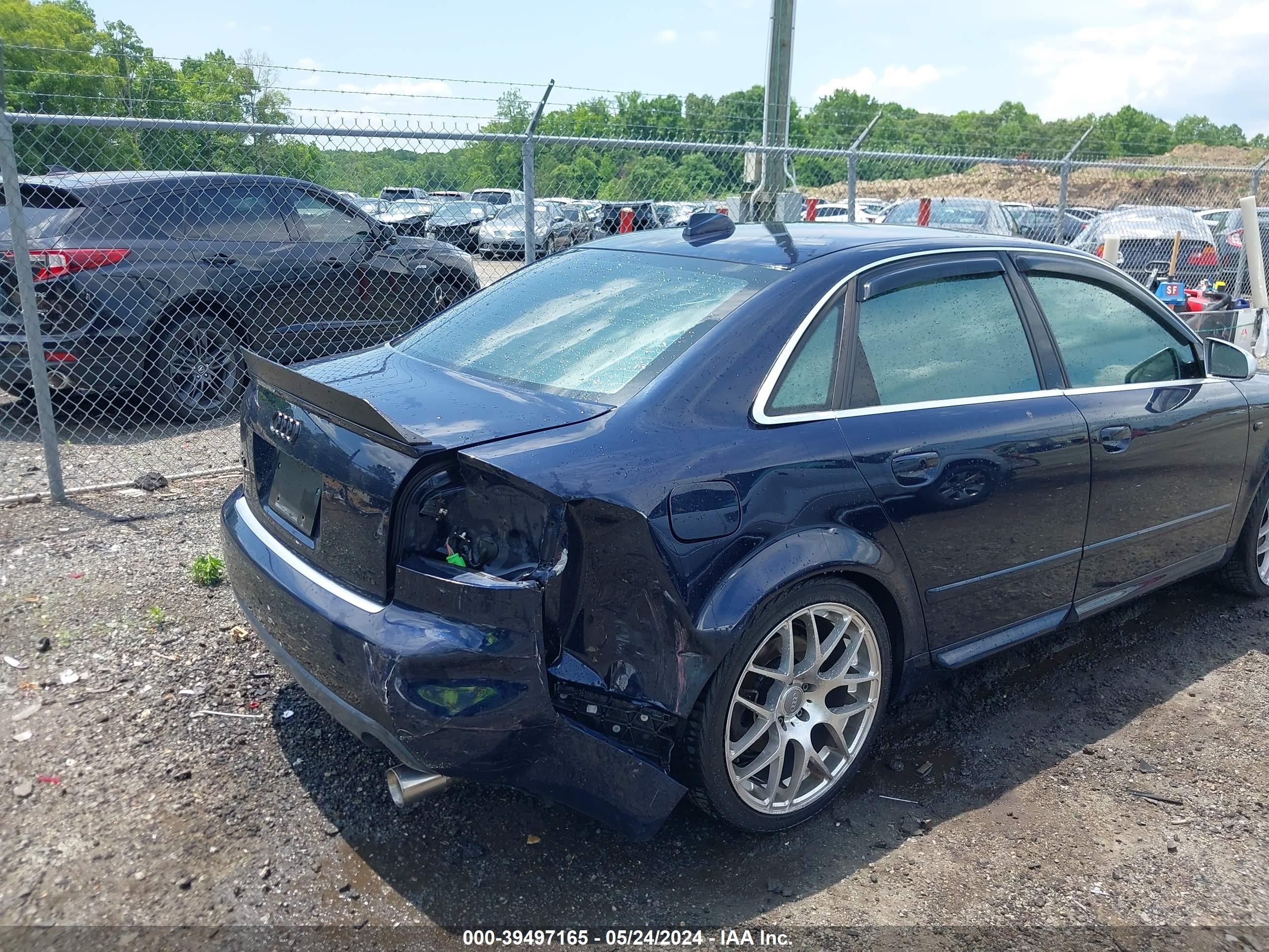 Photo 5 VIN: WAUPL68E54A286885 - AUDI S4 