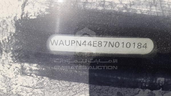 Photo 1 VIN: WAUPN44E87N010184 - AUDI S8 