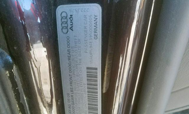 Photo 9 VIN: WAUPN94E39N000405 - AUDI S8 