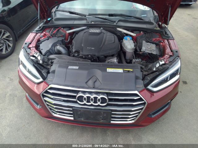 Photo 9 VIN: WAUPNAF53JA000950 - AUDI A5 COUPE 