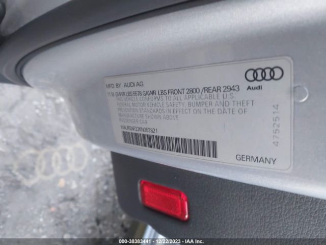 Photo 8 VIN: WAUR2AF22KN053821 - AUDI A7 