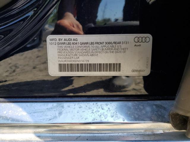 Photo 9 VIN: WAUR2AFD0DN014729 - AUDI A8 L QUATT 