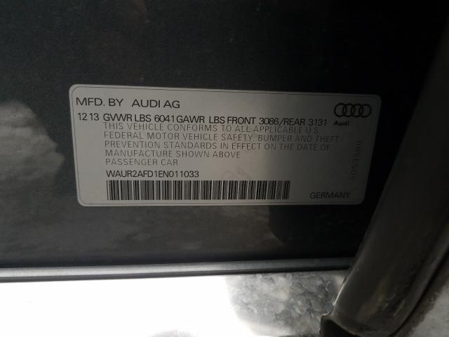 Photo 9 VIN: WAUR2AFD1EN011033 - AUDI A8 L QUATT 