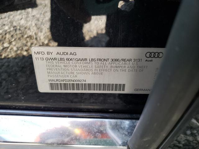 Photo 9 VIN: WAUR2AFD2EN009274 - AUDI A8 L QUATT 