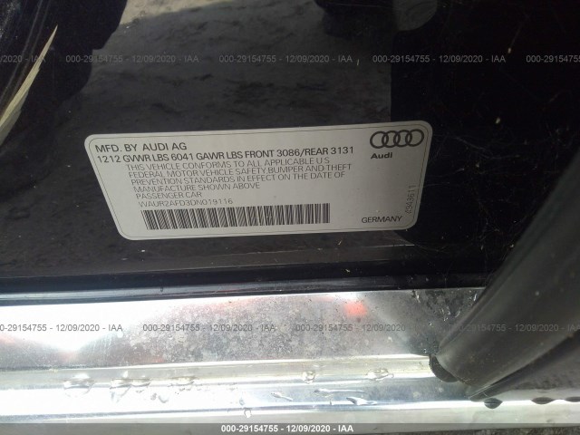 Photo 8 VIN: WAUR2AFD3DN019116 - AUDI A8 L 