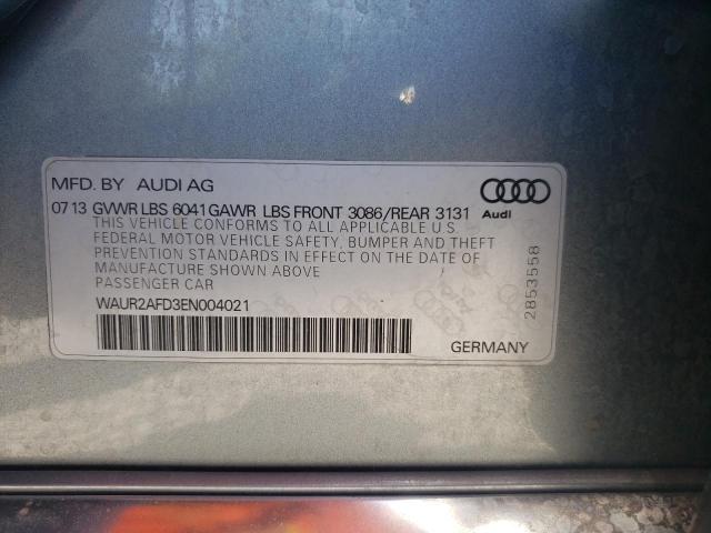 Photo 12 VIN: WAUR2AFD3EN004021 - AUDI A8 