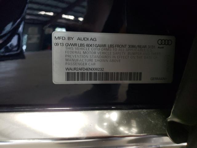 Photo 9 VIN: WAUR2AFD4EN006232 - AUDI A8 L QUATT 