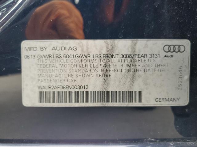 Photo 11 VIN: WAUR2AFD8EN003012 - AUDI A8 L QUATT 