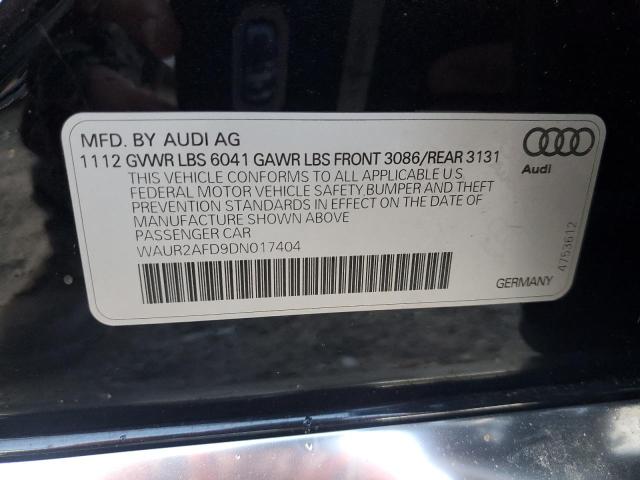 Photo 11 VIN: WAUR2AFD9DN017404 - AUDI A8 L QUATT 