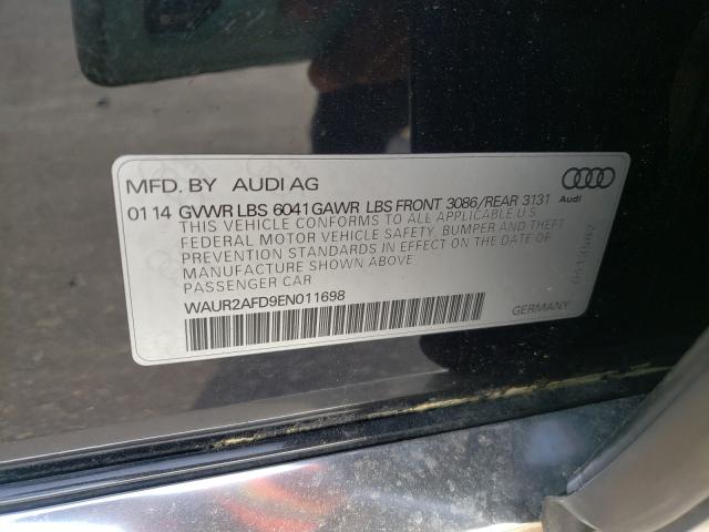 Photo 9 VIN: WAUR2AFD9EN011698 - AUDI A8 L QUATT 