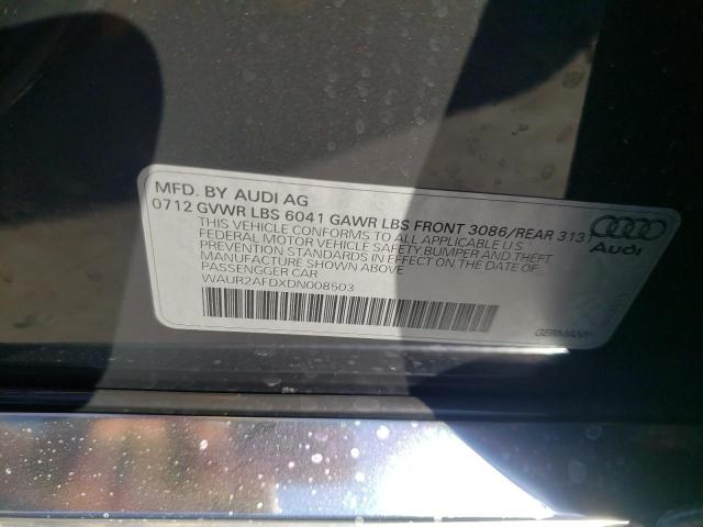 Photo 11 VIN: WAUR2AFDXDN008503 - AUDI A8 L QUATT 