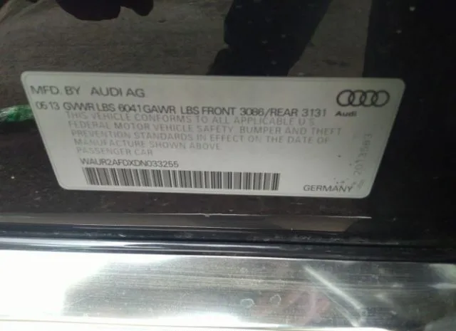 Photo 8 VIN: WAUR2AFDXDN033255 - AUDI A8 L 