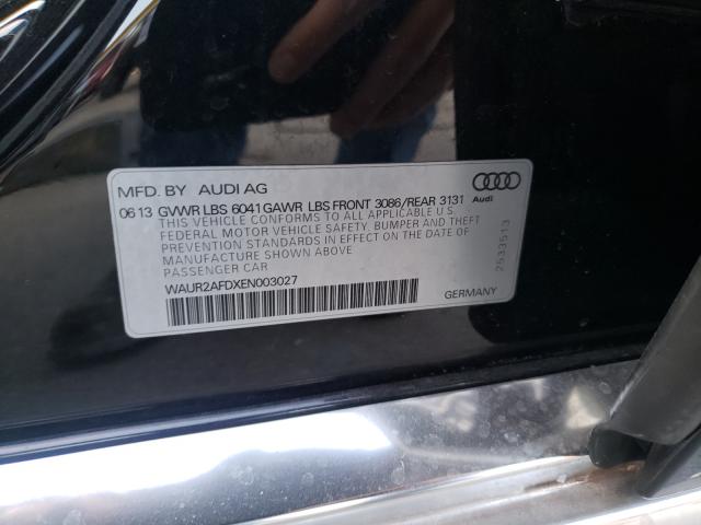 Photo 9 VIN: WAUR2AFDXEN003027 - AUDI A8 L QUATT 