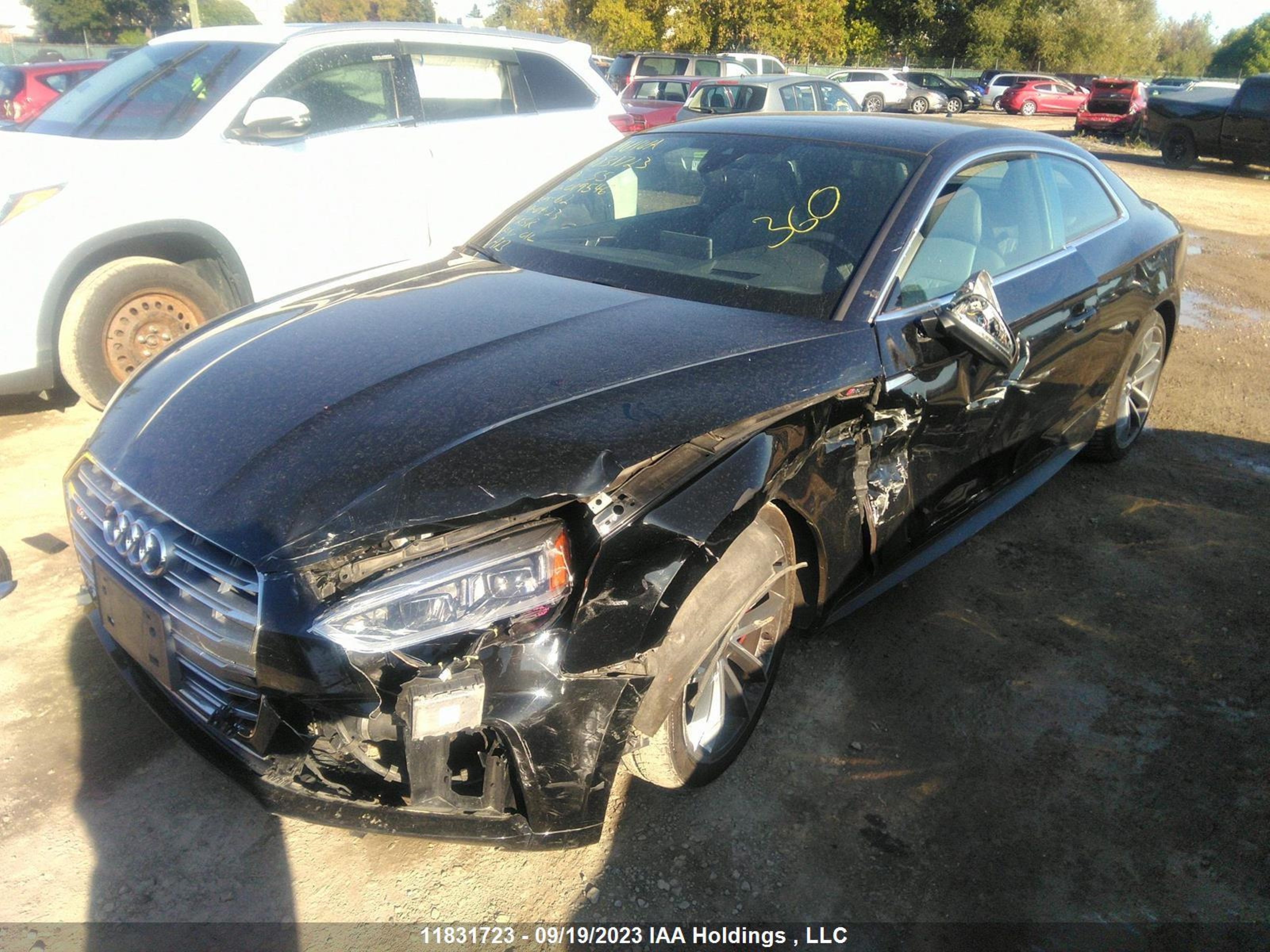 Photo 1 VIN: WAUR4AF59JA019546 - AUDI S5 