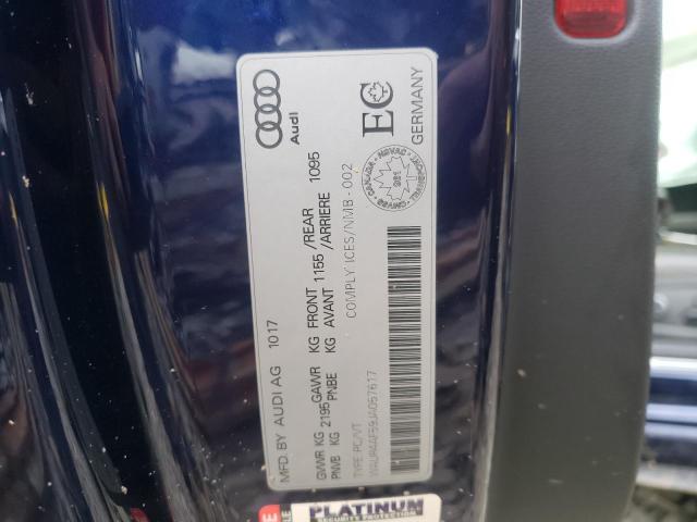 Photo 9 VIN: WAUR4AF59JA057617 - AUDI S5 PRESTIG 