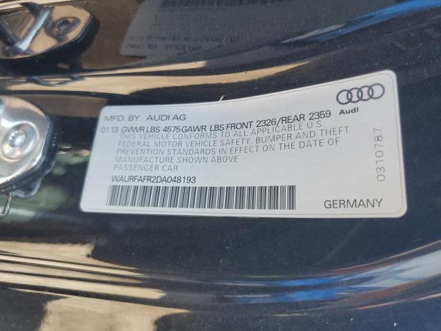 Photo 11 VIN: WAURFAFR2DA048193 - AUDI A5 PREMIUM 