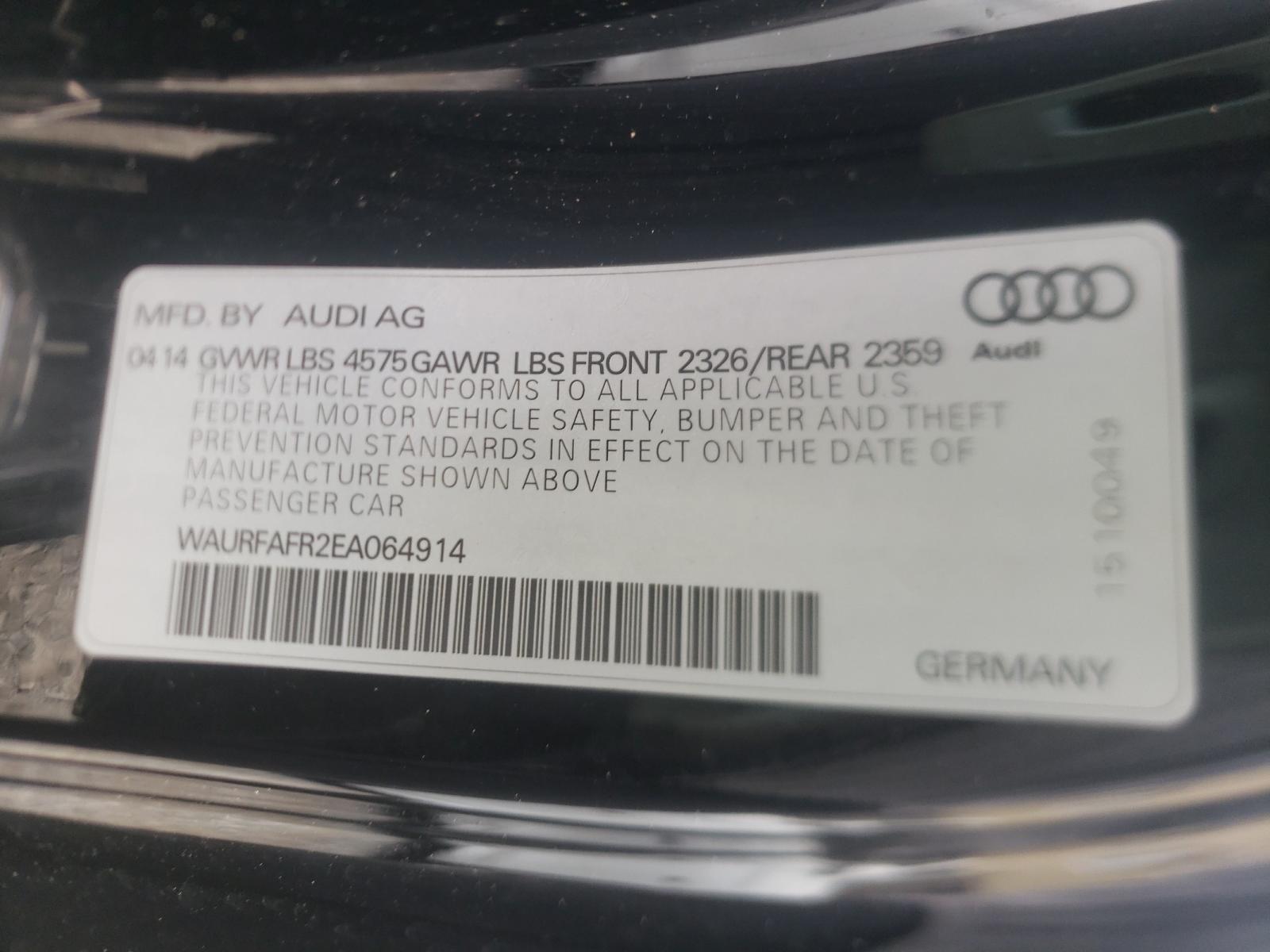 Photo 9 VIN: WAURFAFR2EA064914 - AUDI A5 PREMIUM 